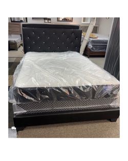 Full Size Bed with Mattresses