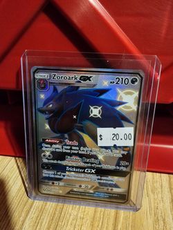 Zoroark GX Full Art Pokémon Card 77a/73