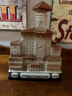The Broadmoor 1918–1968 Ceramic Decanter