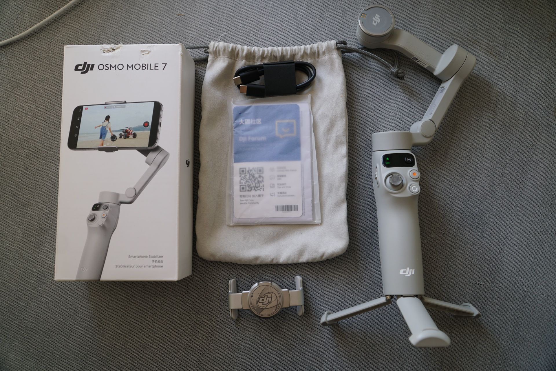 DJI OSMO Mobile 7 (new open Box)