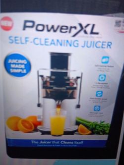 Power XL self cleaning juicer