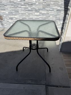 Small Glass Table 