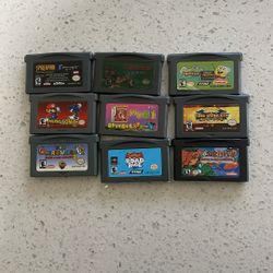 Gameboy Advanced Games
