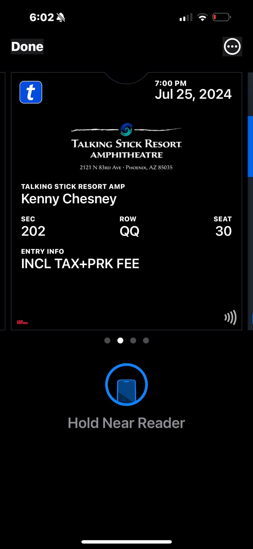 Kenny Chesney Concert Tickets