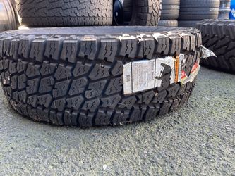 37x12.5R20LT Nitto 37x12.50/20 LT one tire available 175$ for 1 tire plus tax. Mount available but not included. Wheel alignment available. City tir