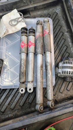 Four KYB Shocks for a 2WD NBS or 00-06 SUVs, $60 for all four shocks.