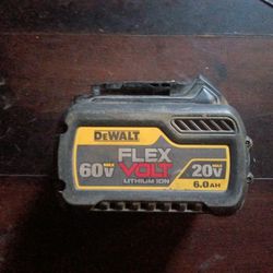 DeWalt 60v Flex Volt 6 AH Battery 