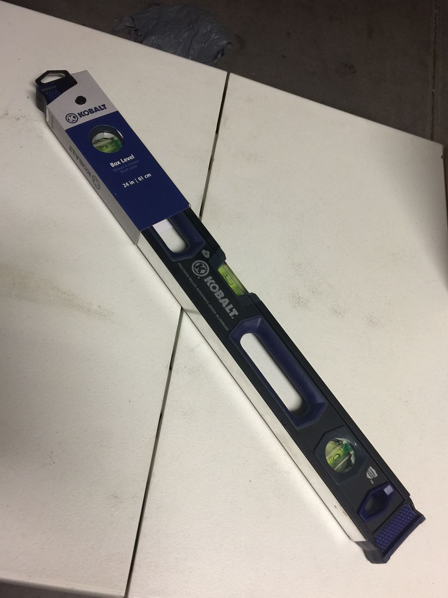 Kobalt 24” box level (new) - nivel nuevo