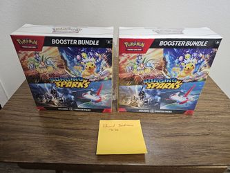 SEALED Surging Sparks Booster Bundle 2x