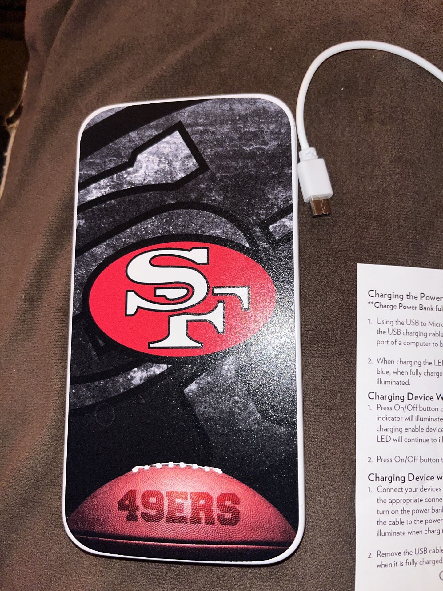 49ers Wireless Power Bank