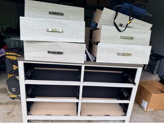 6 drawer dresser with mirror