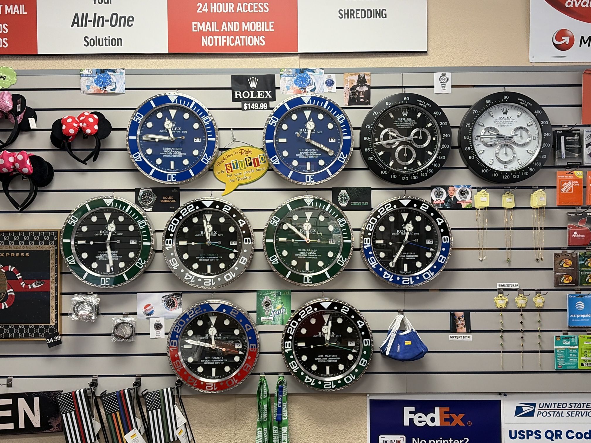 Panda Daytona - GMT Pepsi / Sprite / Starbucks / Batman / Bruce Wayne
• Smurf Sub