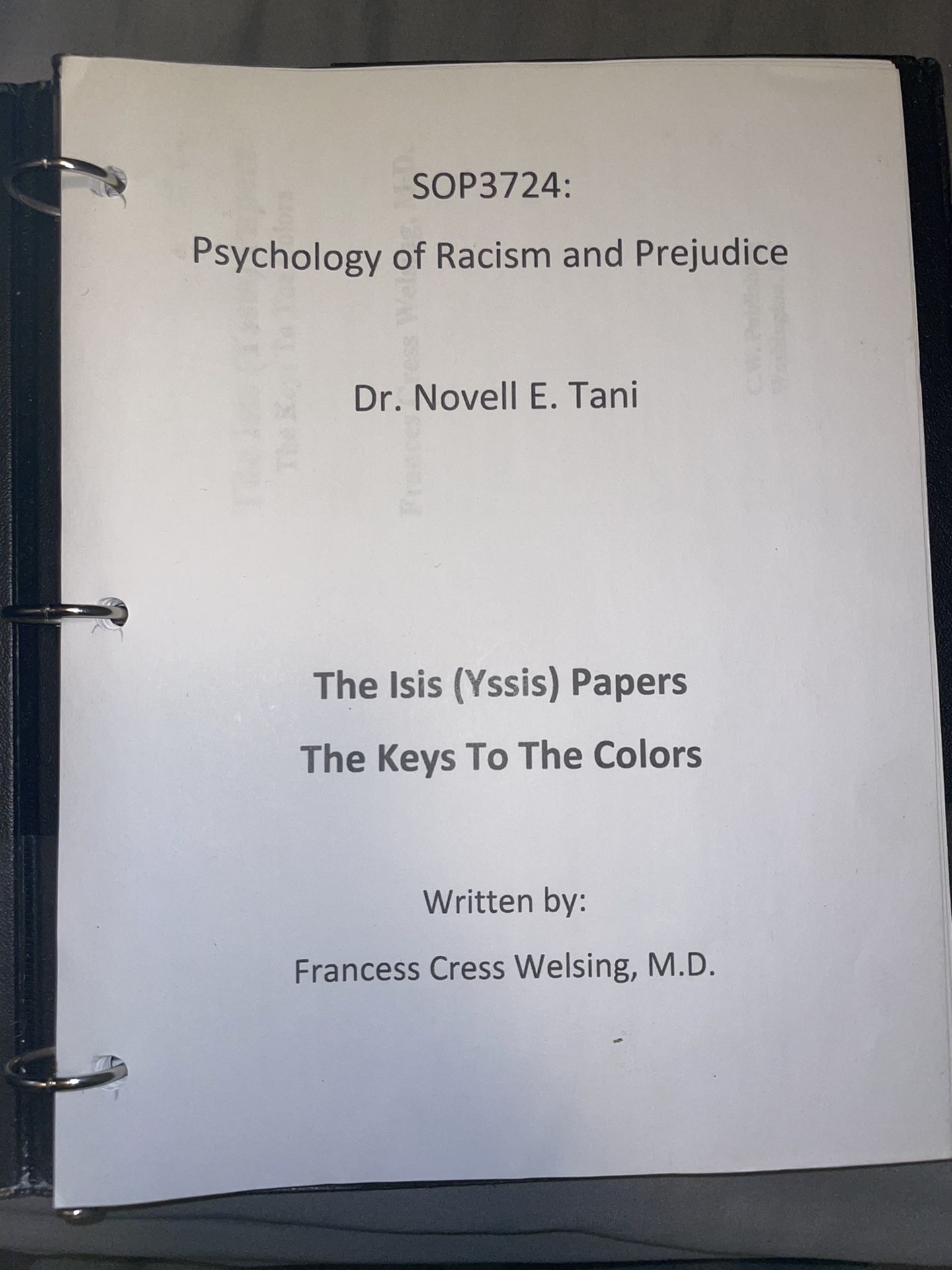 Isis Papers