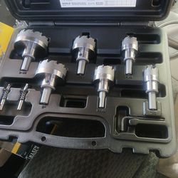 8 piece master electricians carbide hole curter