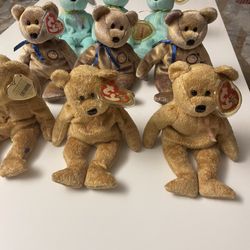 9 TY Brand Bears