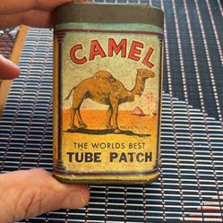 Antique Camel Tire Patch Kit