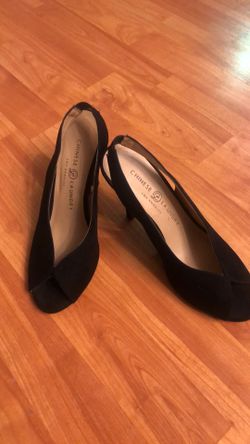 Chinese Laundry Suede Beep Toe Heels