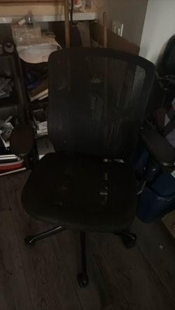 Computer chair barley used