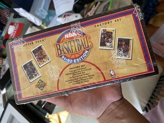91-92 Upper Deck NBA Basketball Inaugural Edition Factory Sealed Set - 500 Cards