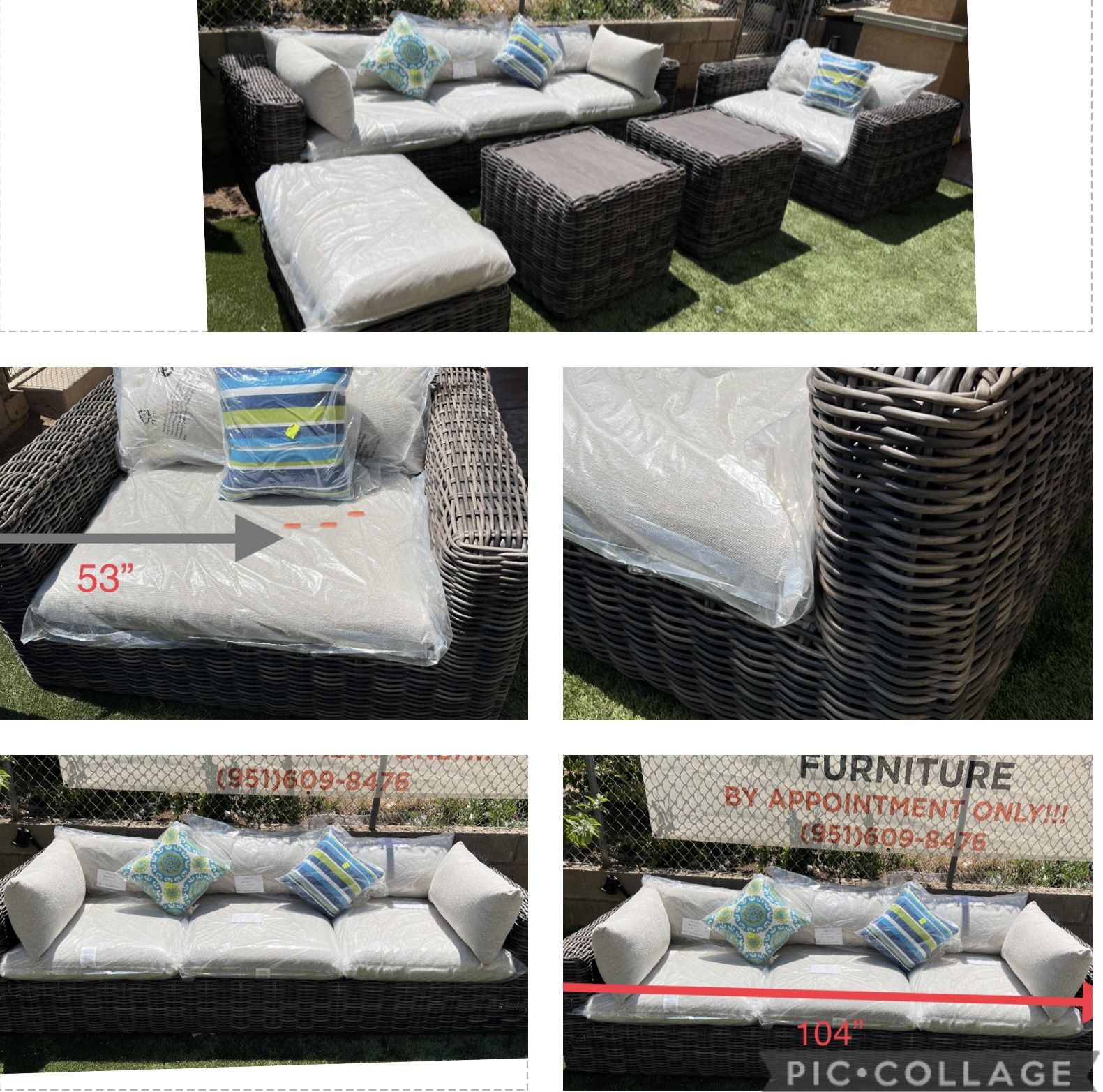 Brand New Outdoor Furniture Set ( In Box) We Offer Same Day Delivery Service 