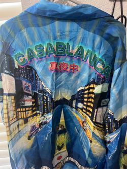 Casa Blanca silk long sleeve xl