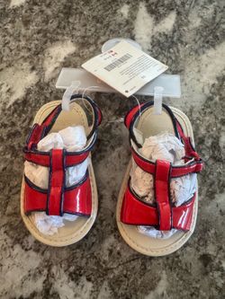 Baby Girl Sandals Size 3 (6-9 months)