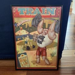Train Fillmore Poster (framed)