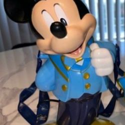 Mickey Mouse Disneyworld 50th Celebration Popcorn Bucket New