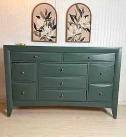 Dark Sage King Size Dresser