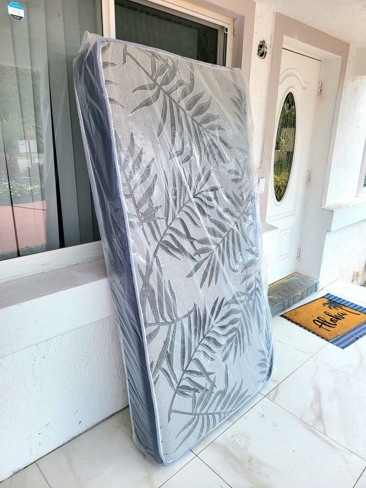 NEW TWIN MATTRESS/ DELIVER AVAILABLE NOW/ HABLAMOS ESPAÑOL/ ENTREGA INMEDIATA