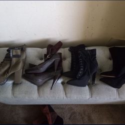 women heels size 10 excellent condition 20.00 per shoe or u can have all 26 pairs for 325.00
