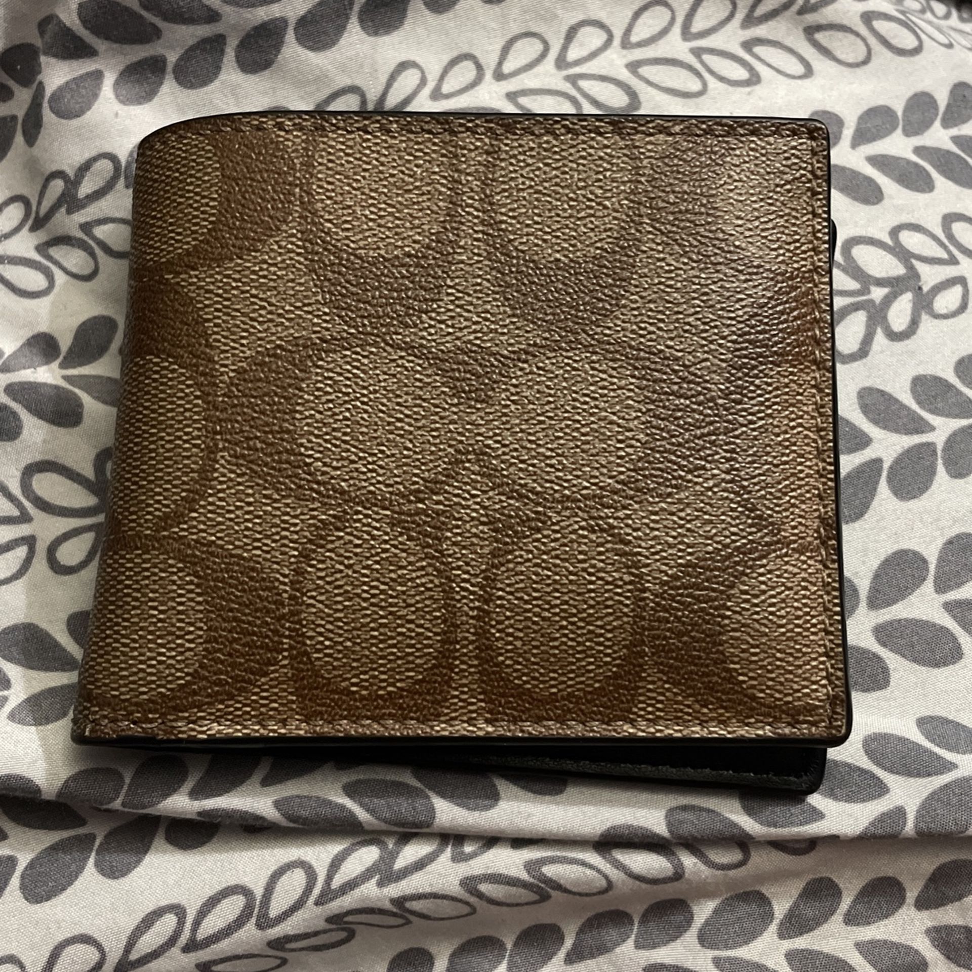 Coach Men’s Wallet  And Bag 