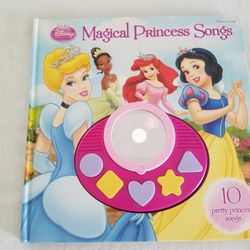 Magical Princess Songs Book With Music- Kids 