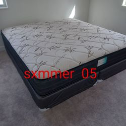King Size Matress + Box Spring Same Day Delivery 