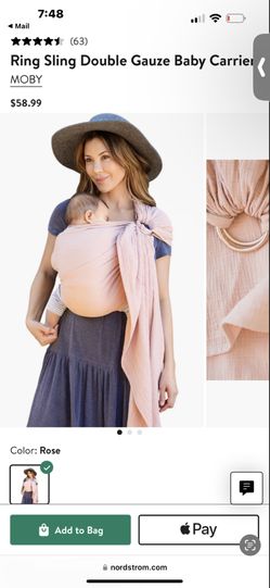 Moby Ring sling Carrier