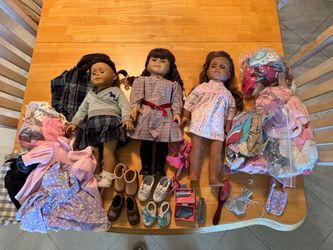 American Girl Samantha and 2 more Dolls