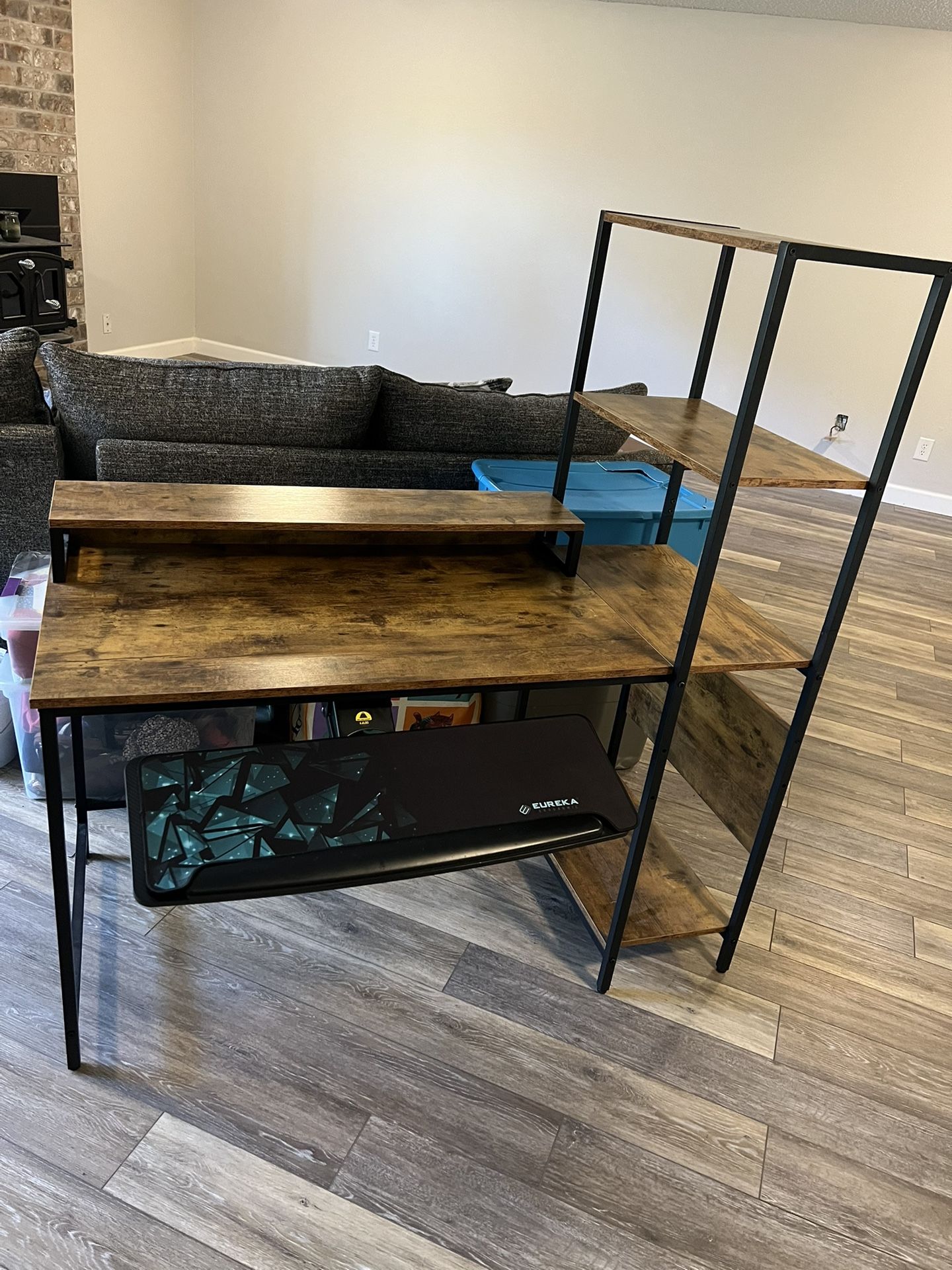 Customized small gamer/computer desk