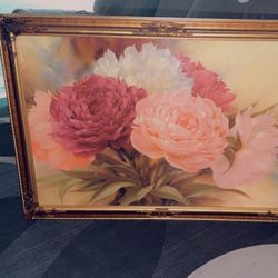 Flower Painting Portrait 
