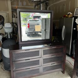 Dresser And Armoire