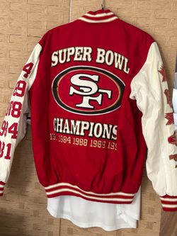 NFL Super Bowl champions Canvas faux  M
