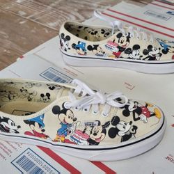 Vans+Disney Mickey Mouse 90th Birthday Shoes, Men's 7.5US, Women's  9US