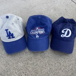 LA Dodgers Dad Hats 