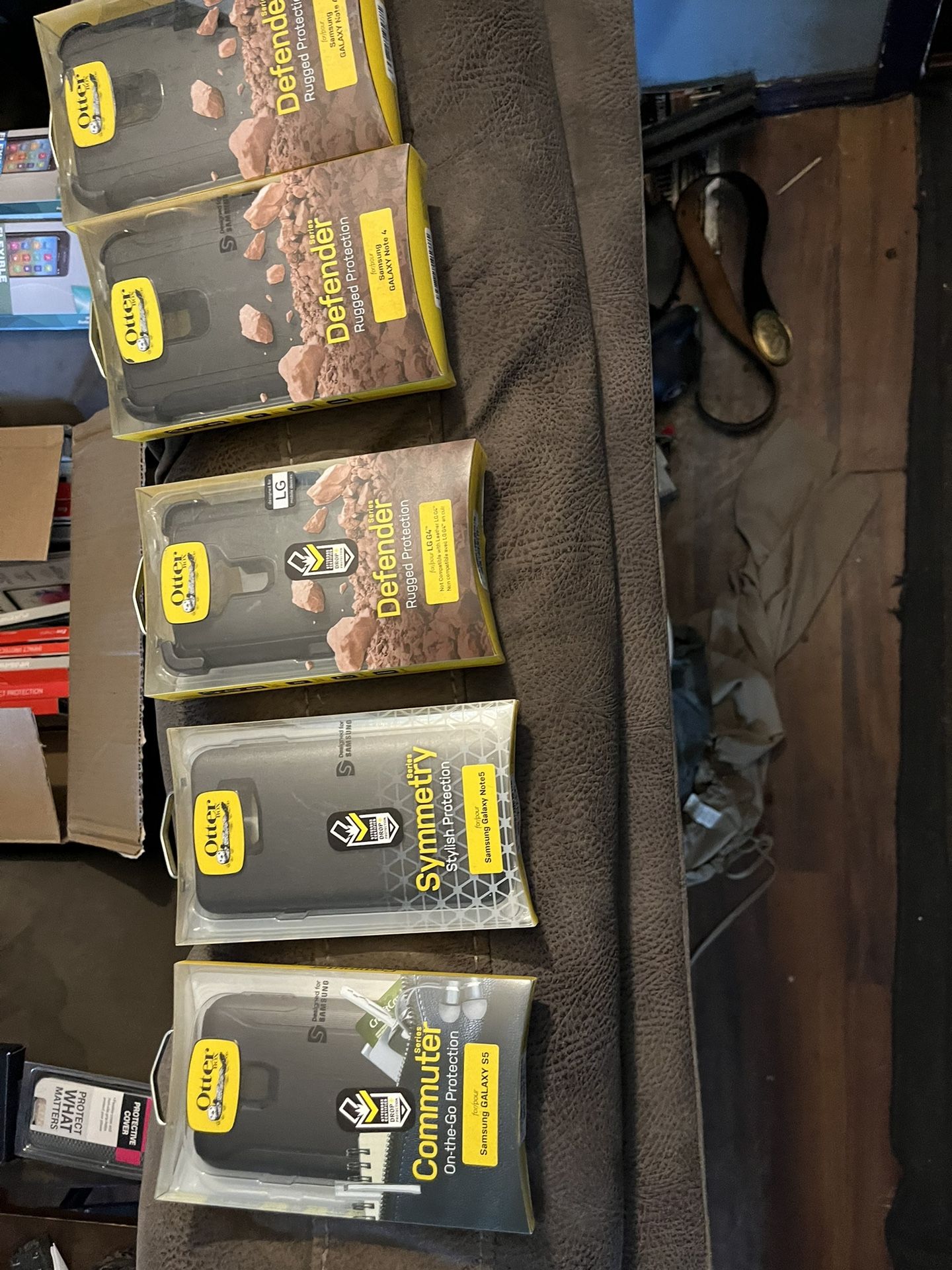 Phone Cases And Screen Protector Lot