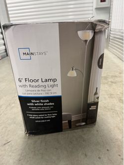 Floor Lamp with Reading Light