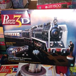 3 D Train Puzzle 