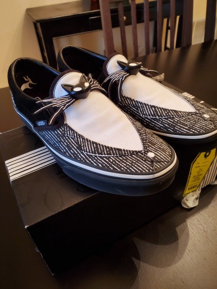 NEW Limited edition nightmare before christmas vans Men size 10.5