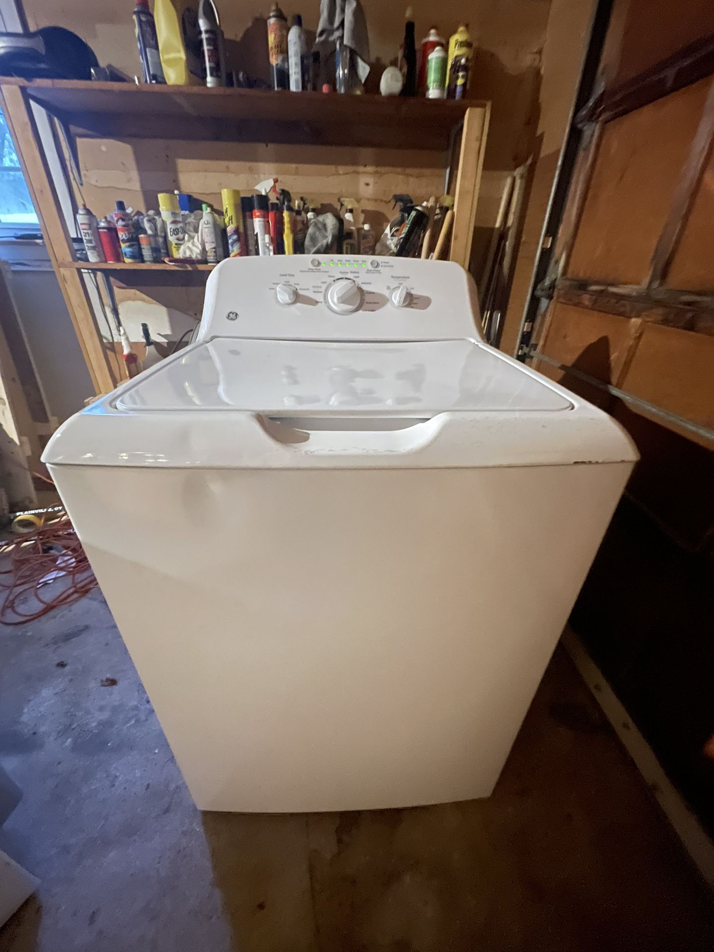 G&E Washer White Top-Loading