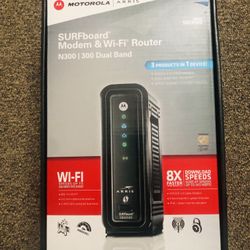 Motorola Surfboard Wifi Modem And Router N300