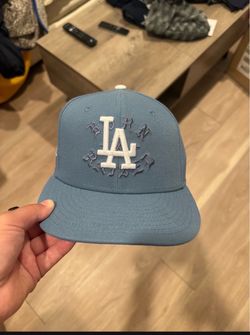 2024 Born x Raised Los Angeles Dodgers New Era Champions Fitted Hat Slate 7