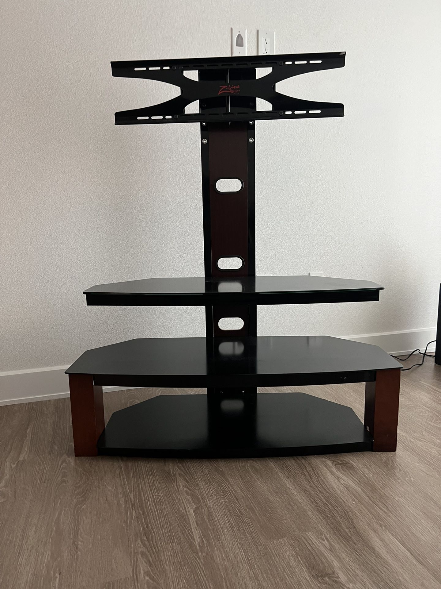 Z-Line TV Stand w/ Integrated Mount